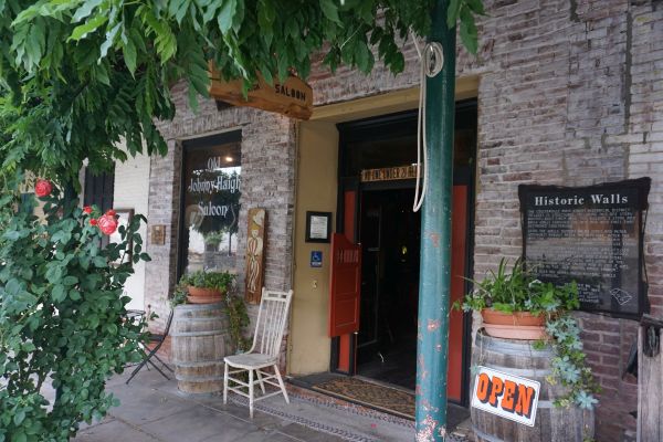 [Picture of Old Johnny Haigh Saloon]